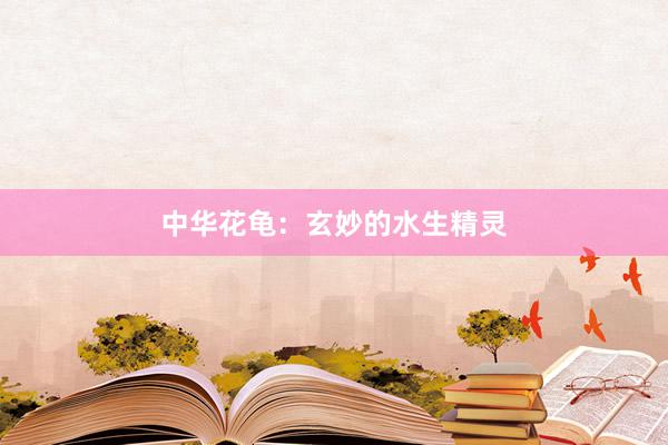中华花龟：玄妙的水生精灵